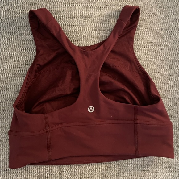 *maroon* Wunder Train Longline bra - Picture 2 of 3